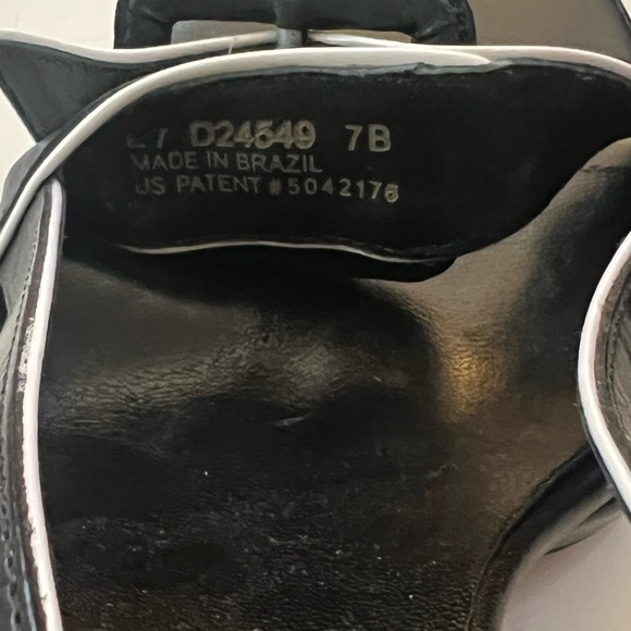 NWOT Cole Haan Black Wedge Heels - Picture 5 of 5